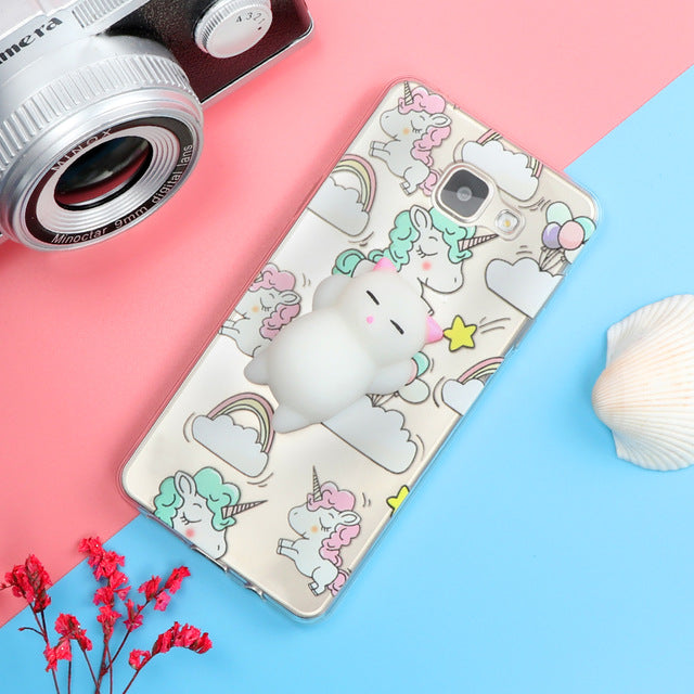 Cat Squishy Phone Case for Samsung Series