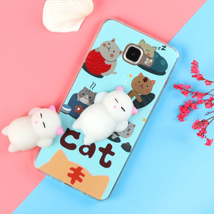 Cat Squishy Phone Case for Samsung Series