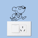 High-Quality Cat Switch Panel Stickers