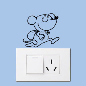 High-Quality Cat Switch Panel Stickers