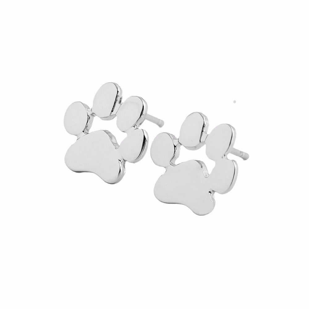 Cat Paw Print Earrings for Women