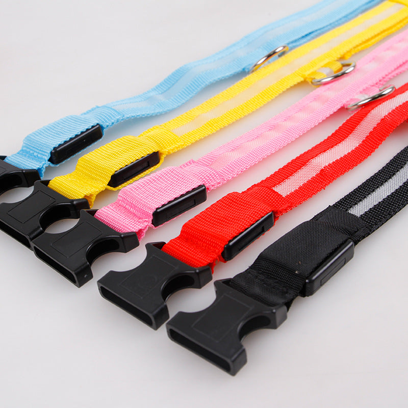 Dog Collar LED Light Night Safety