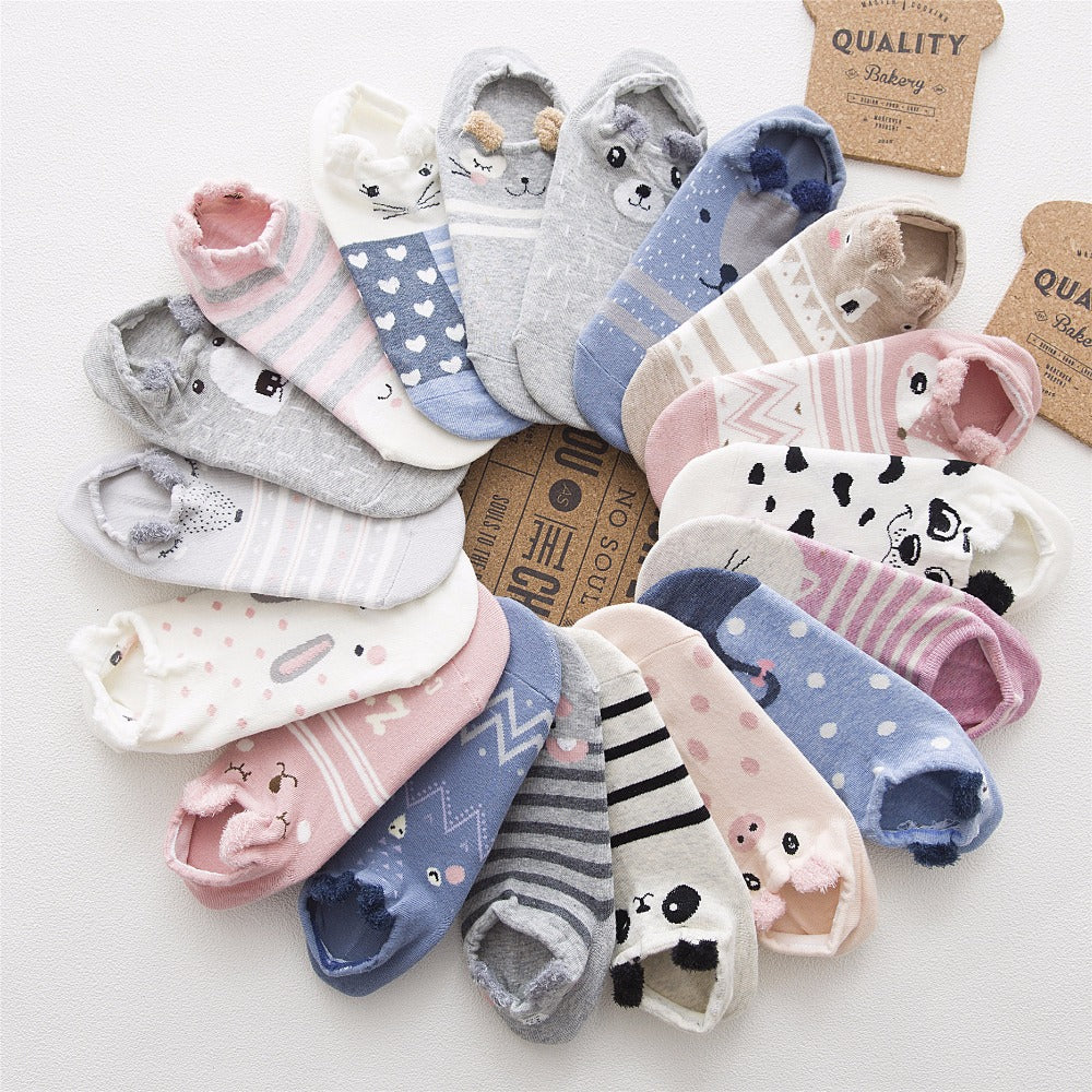 Cat Summer Short Socks