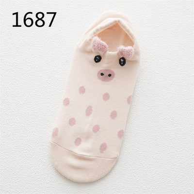 Cat Summer Short Socks