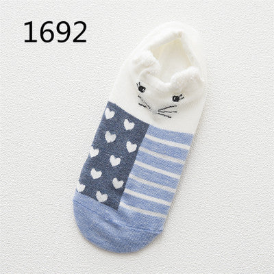 Cat Summer Short Socks