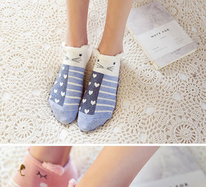 Cat Summer Short Socks