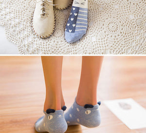 Cat Summer Short Socks