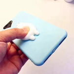 Cat Squishy Phone Case For iPhone Series