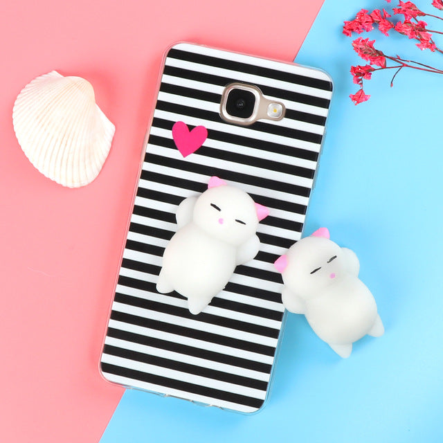 Cat Squishy Phone Case for Samsung Series